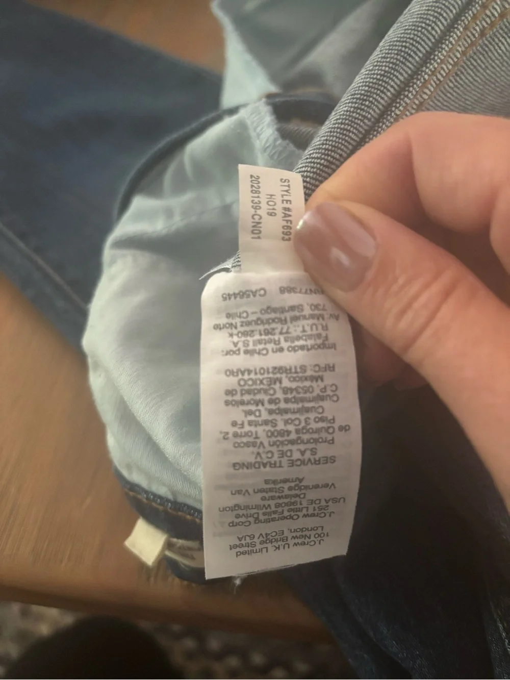 Madewell The Perfect Vintage Crop Jean Button-Fly Size 26